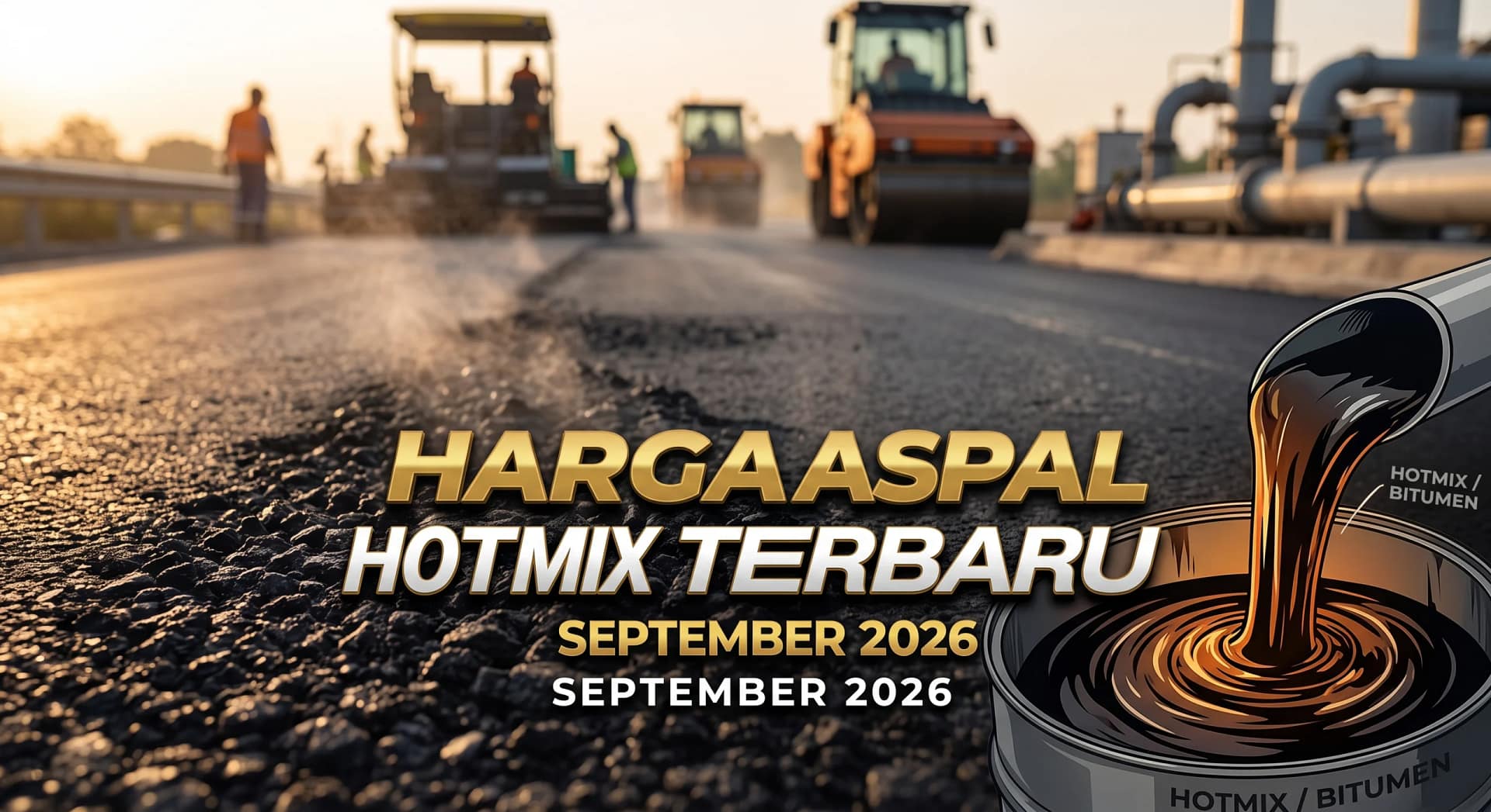 - Harga Aspal Hotmix per Ton September 2026: Daftar AC-WC, AC-BC, ATB, hingga Sand Sheet